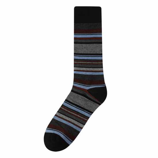 Firetrap 3Pk Strip Sock Mens  