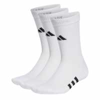 Adidas Performance Cushioned Crew Socks 3 Pairs Бяло Детски чорапи