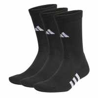 Adidas Performance Cushioned Crew Socks 3 Pairs Черно Детски чорапи