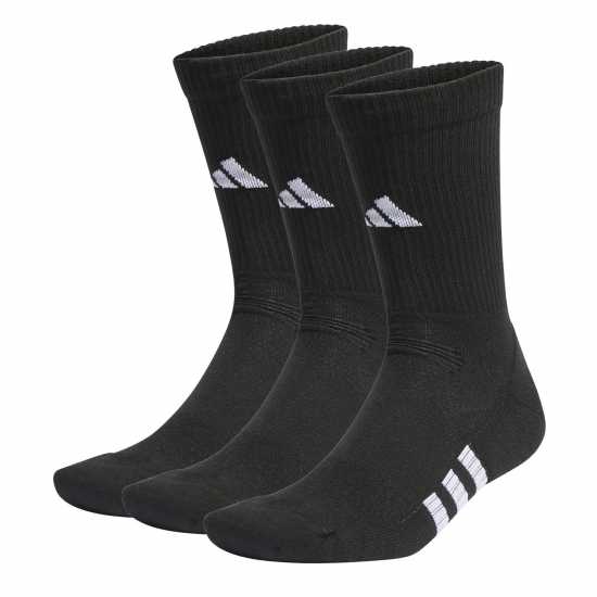 Adidas Performance Cushioned Crew Socks 3 Pairs Черно Детски чорапи