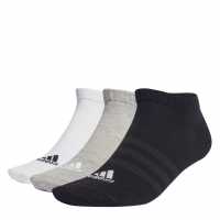 Adidas Thin And Light Sportswear Low-Cut Socks 3 Pair Childrens  Детски чорапи