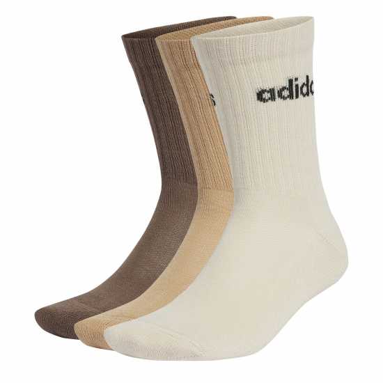 Adidas Cushioned Linear Crew Socks 3 Pack Womens  Дамски чорапи