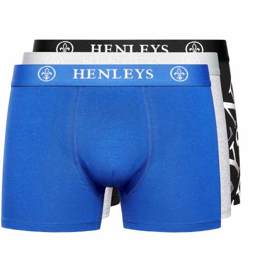 Henleys 3 Pack Boxer  Мъжко бельо