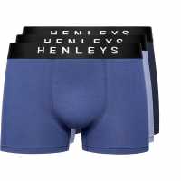 Henleys Ink 3 Pack Boxers  Мъжко бельо