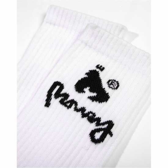 Money 3-Pack Sports Socks Бяло 