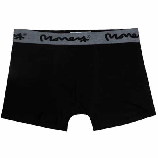 Money Triple Black Repeat 3Pk Trunks  