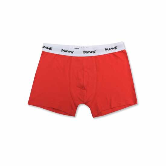 Money Red Repeat 3Pk Trunks  