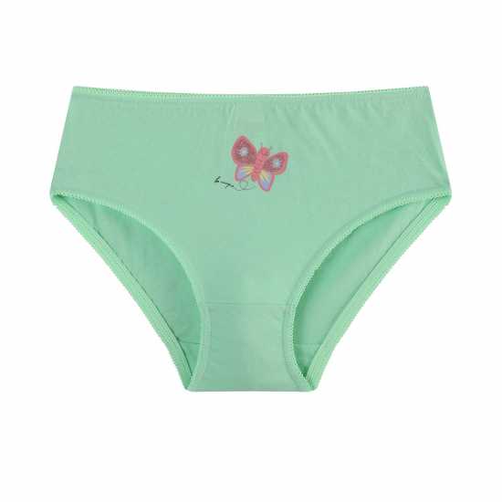 Be You Younger Girls 7 Pack Butterfly Briefs  Детско бельо