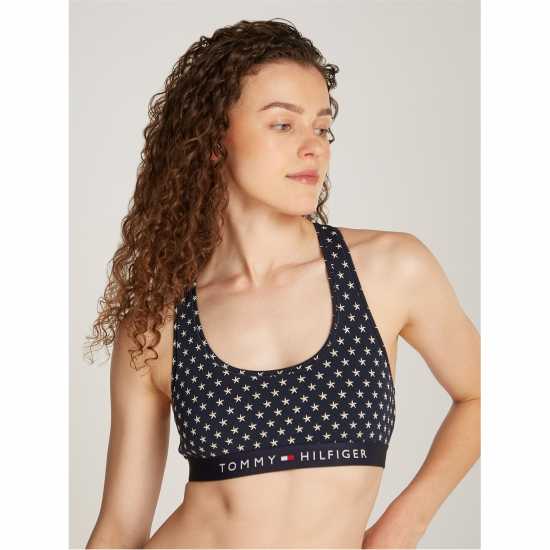 Tommy Hilfiger Unlined  Print Bralette  