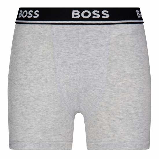 Hugo Boss Boss Boss 2 Pck Lgo Boxer In44 Сиво A32 