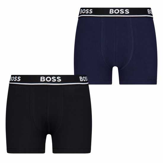 Hugo Boss Boss Boss 2 Pck Lgo Boxer In44 Нави 849 