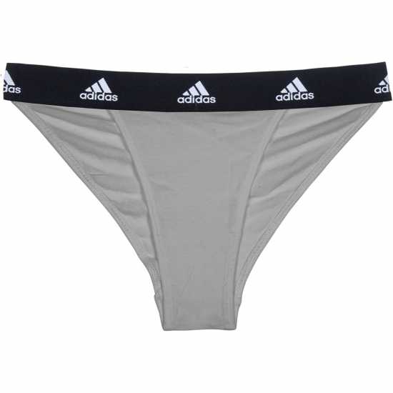 Adidas Active Comfort Cotton Tai Brief Сиво пухкаво Дамско бельо