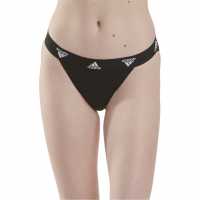 Adidas Active Comfort Cotton Tai Brief Черно Дамско бельо