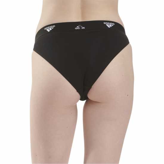 Adidas Active Comfort Cotton Tai Brief Черно Дамско бельо