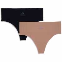 Adidas Active Seamless Micro Stretch Thong 2P Разнообразни Дамско бельо