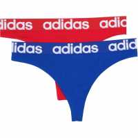 Adidas Active Comfort Cotton Thong 2-Pack Разнообразни Дамско бельо