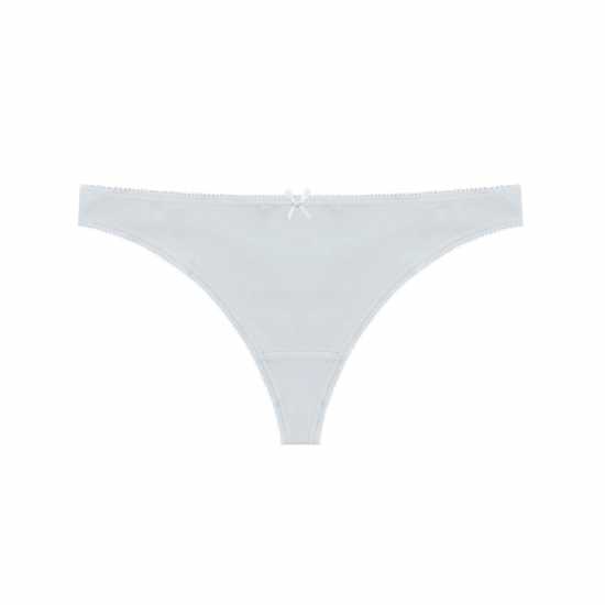 Miso 5Pk Thong Ld Черно/Сиво 