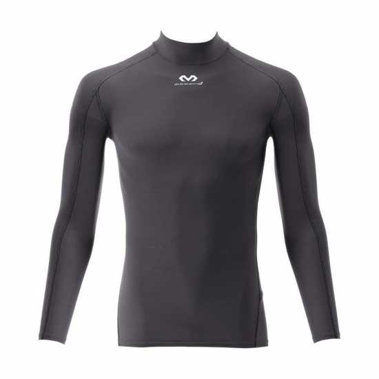 Mcdavid Long Sleeve Body Shirt Mock Neck Тъмно сиво Мъжки долни дрехи