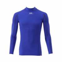 Mcdavid Long Sleeve Body Shirt Mock Neck Кралско синьо Мъжки долни дрехи