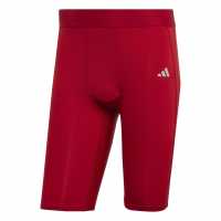 Adidas Techfit Aeroready Short Tights Sn99 силно червено 2 