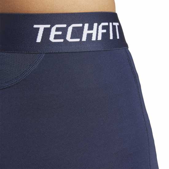 Adidas Мъжки Клин Techfit Compression Training Long Tights Mens Легендарна чернина 