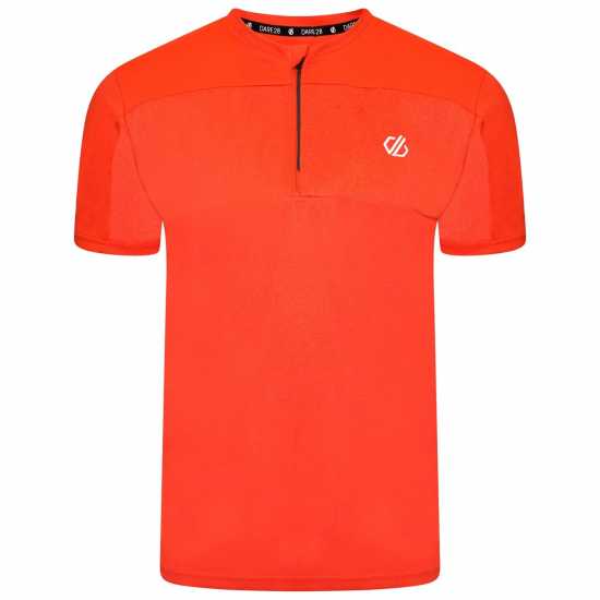 Dare2B Мъжка Риза Къс Ръкав Dare 2B 2B Aces Iii Jersey Short Sleeve Shirt Mens BrtSal/BrtSl Мъжко облекло за едри хора