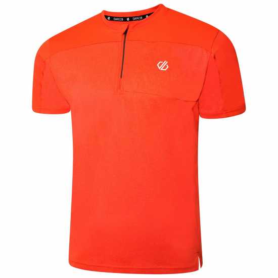 Dare2B Мъжка Риза Къс Ръкав Dare 2B 2B Aces Iii Jersey Short Sleeve Shirt Mens BrtSal/BrtSl Мъжко облекло за едри хора