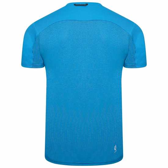 Dare2B Мъжка Риза Къс Ръкав Dare 2B 2B Aces Iii Jersey Short Sleeve Shirt Mens ТтнСин / ТтнЧервен Мъжко облекло за едри хора