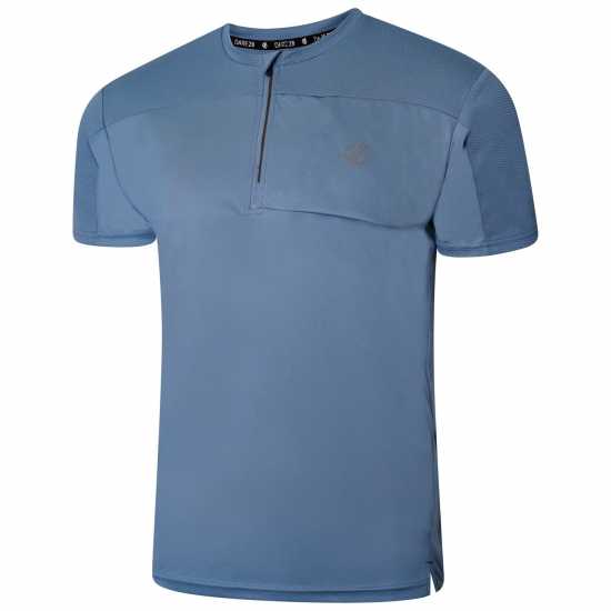 Dare2B Мъжка Риза Къс Ръкав Dare 2B 2B Aces Iii Jersey Short Sleeve Shirt Mens Звездно синьо Мъжко облекло за едри хора