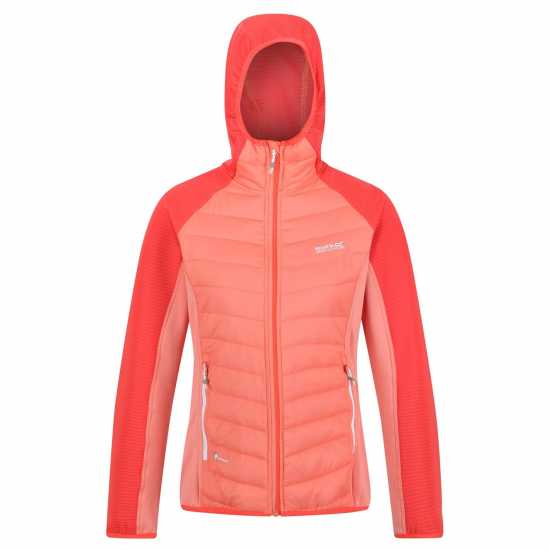 Ватирано Дамско Яке Regatta Andreson Vi Hybrid Insulated Quilted Jacket Ladies FusCrl / NeoPc 