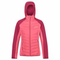 Ватирано Дамско Яке Regatta Andreson Vi Hybrid Insulated Quilted Jacket Ladies ТрпРоз/ЧервР 