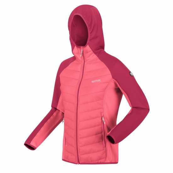 Ватирано Дамско Яке Regatta Andreson Vi Hybrid Insulated Quilted Jacket Ladies ТрпРоз/ЧервР 