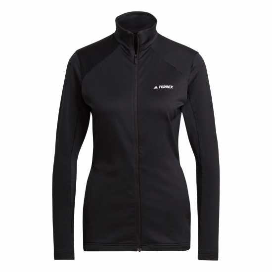 Adidas Дамско Яке Mt Fleece Jacket Womens Черно Дамски полар