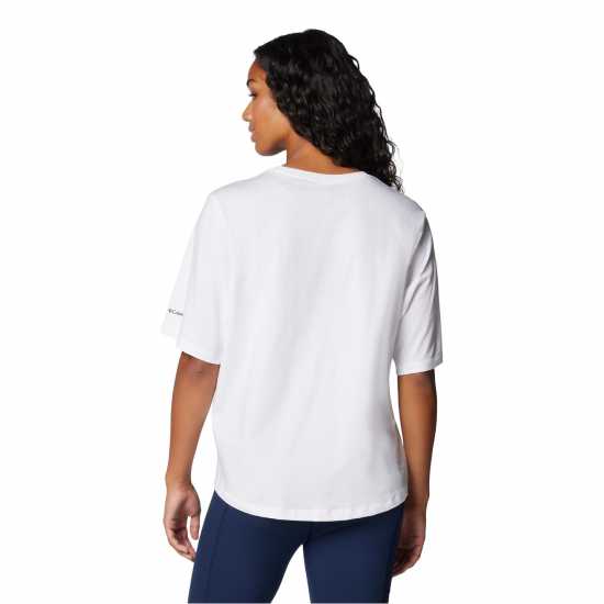 Columbia Cascade Tee Ld51 Бяло 