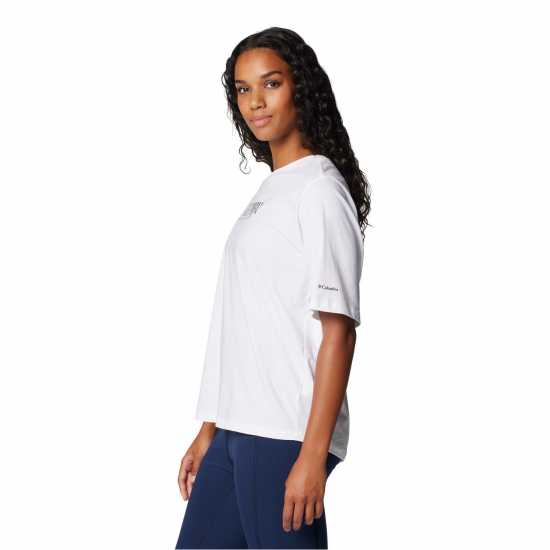 Columbia Cascade Tee Ld51 Бяло 