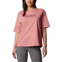 Columbia Cascade Tee Ld51 Розово 