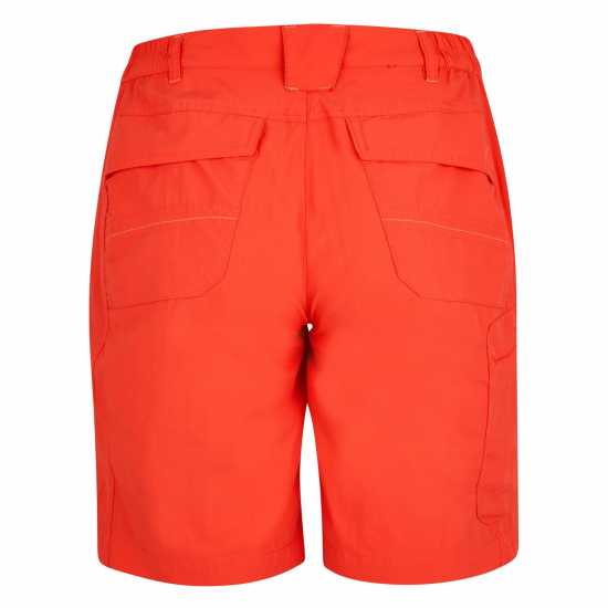 Regatta Chaska Ii Shorts Walking Short Womens Неонова персика Дамски къси панталони