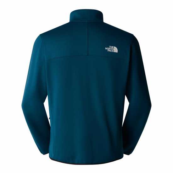 Мъжки Полар С Цип The North Face Crest Full Zip Fleece Mens Полунощно петрол The North Face Mens