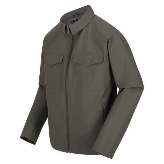 Непромокаемо Яке Мъжко Regatta Walken Waterproof Jacket Mens Тъмно кафяво Мъжки грейки