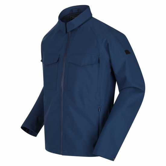 Непромокаемо Яке Мъжко Regatta Walken Waterproof Jacket Mens Тъмно деним Мъжки грейки