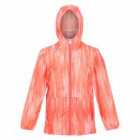 Regatta Непромокаемо Яке Bagley Waterproof Jacket Softshell Unisex Kids NeonPchGrdnt Детски якета и палта