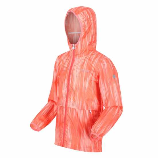 Regatta Непромокаемо Яке Bagley Waterproof Jacket Softshell Unisex Kids NeonPchGrdnt Детски якета и палта