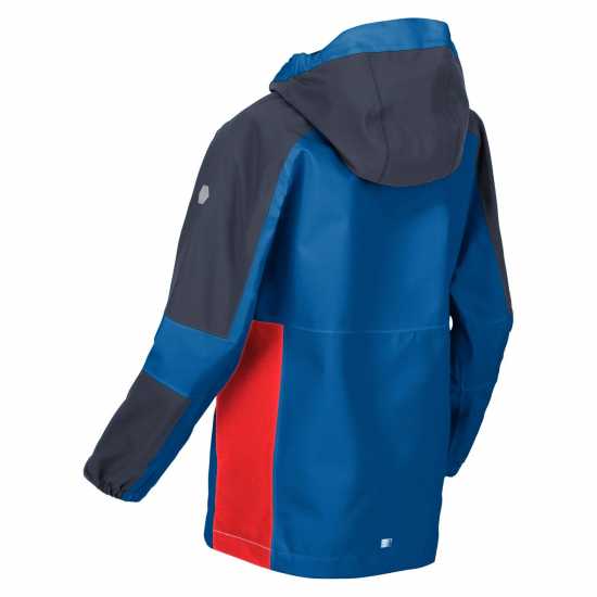 Непромокаемо Яке Regatta Rayz Waterproof Jacket Unisex Kids ИмпБл / ИндГри Детски якета и палта