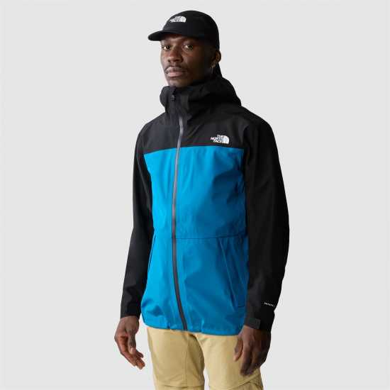 Леко Мъжко Яке The North Face Dryzzle Futurelight Jacket Mens Син/Черен Мъжко водонепромокаемо облекло