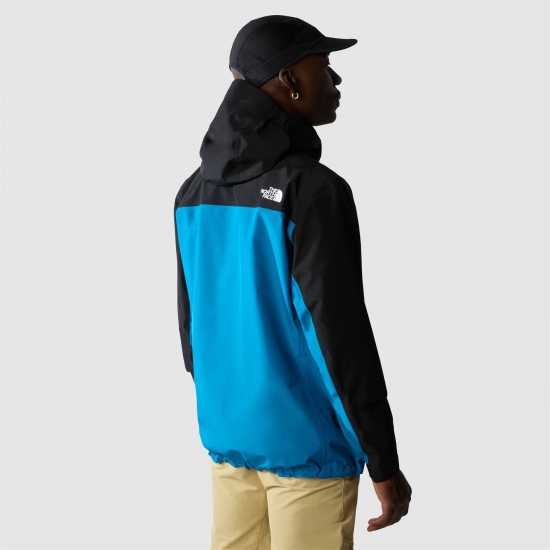 Леко Мъжко Яке The North Face Dryzzle Futurelight Jacket Mens Син/Черен Мъжко водонепромокаемо облекло