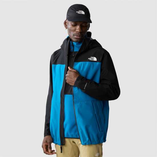 Леко Мъжко Яке The North Face Dryzzle Futurelight Jacket Mens Син/Черен Мъжко водонепромокаемо облекло