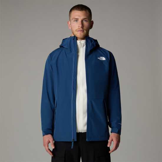 Леко Мъжко Яке The North Face Dryzzle Futurelight Jacket Mens Сенчесто синьо Мъжко водонепромокаемо облекло