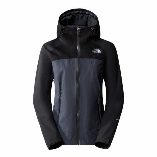 The North Face North Face W Stratos Jacket - Eu Misty Sage/as Waterproof Womens Сиво/Черно Дамско водонепромокаемо облекло