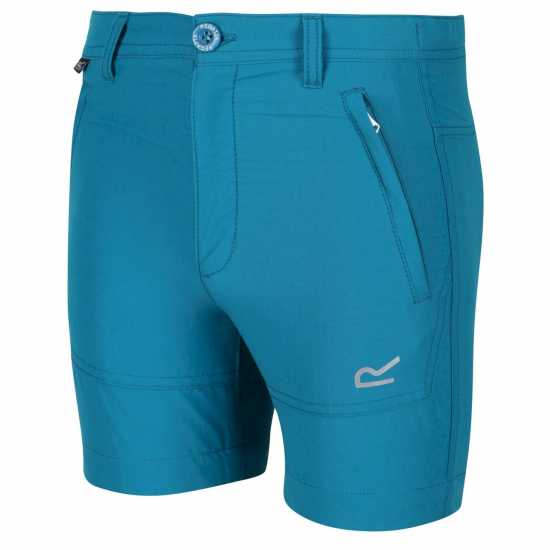 Regatta Junior Highton Stretch Walking Shorts Short Boys Olympic Teal Детски къси панталони