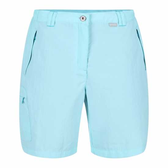 Regatta Chaska Ii Shorts Walking Short Womens Хладна аква Дамски къси панталони